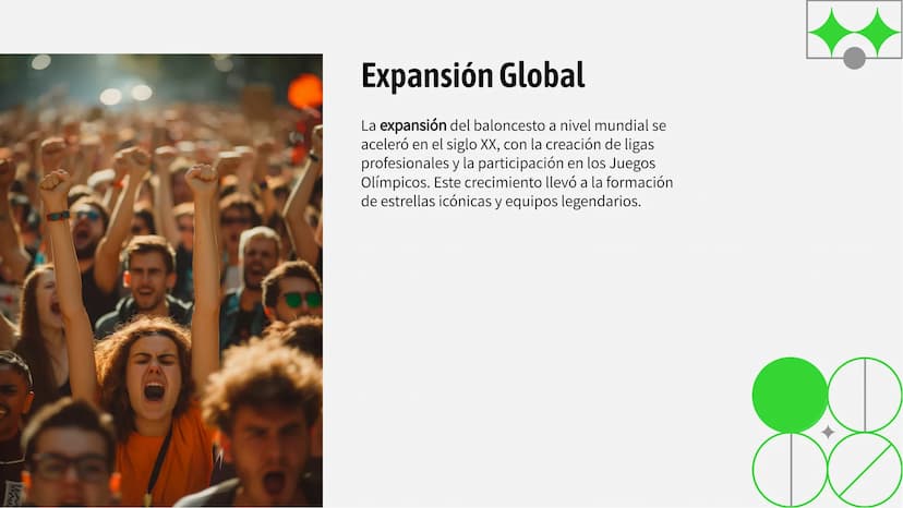 DC
La Evolución del Baloncesto:
Historia y Legado INTRODUCCIÓN
El baloncesto ha experimentado una evolución significativa a lo largo de los 
