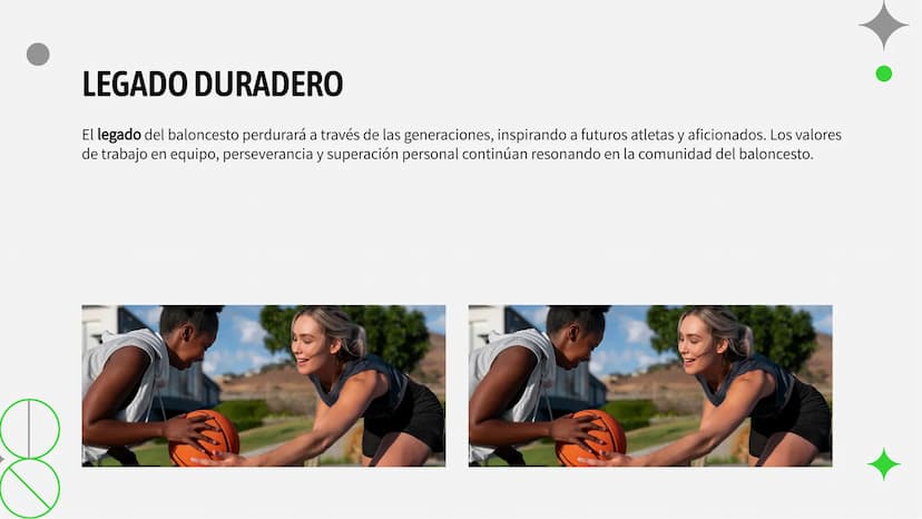 DC
La Evolución del Baloncesto:
Historia y Legado INTRODUCCIÓN
El baloncesto ha experimentado una evolución significativa a lo largo de los 