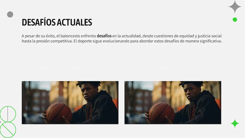 DC
La Evolución del Baloncesto:
Historia y Legado INTRODUCCIÓN
El baloncesto ha experimentado una evolución significativa a lo largo de los 