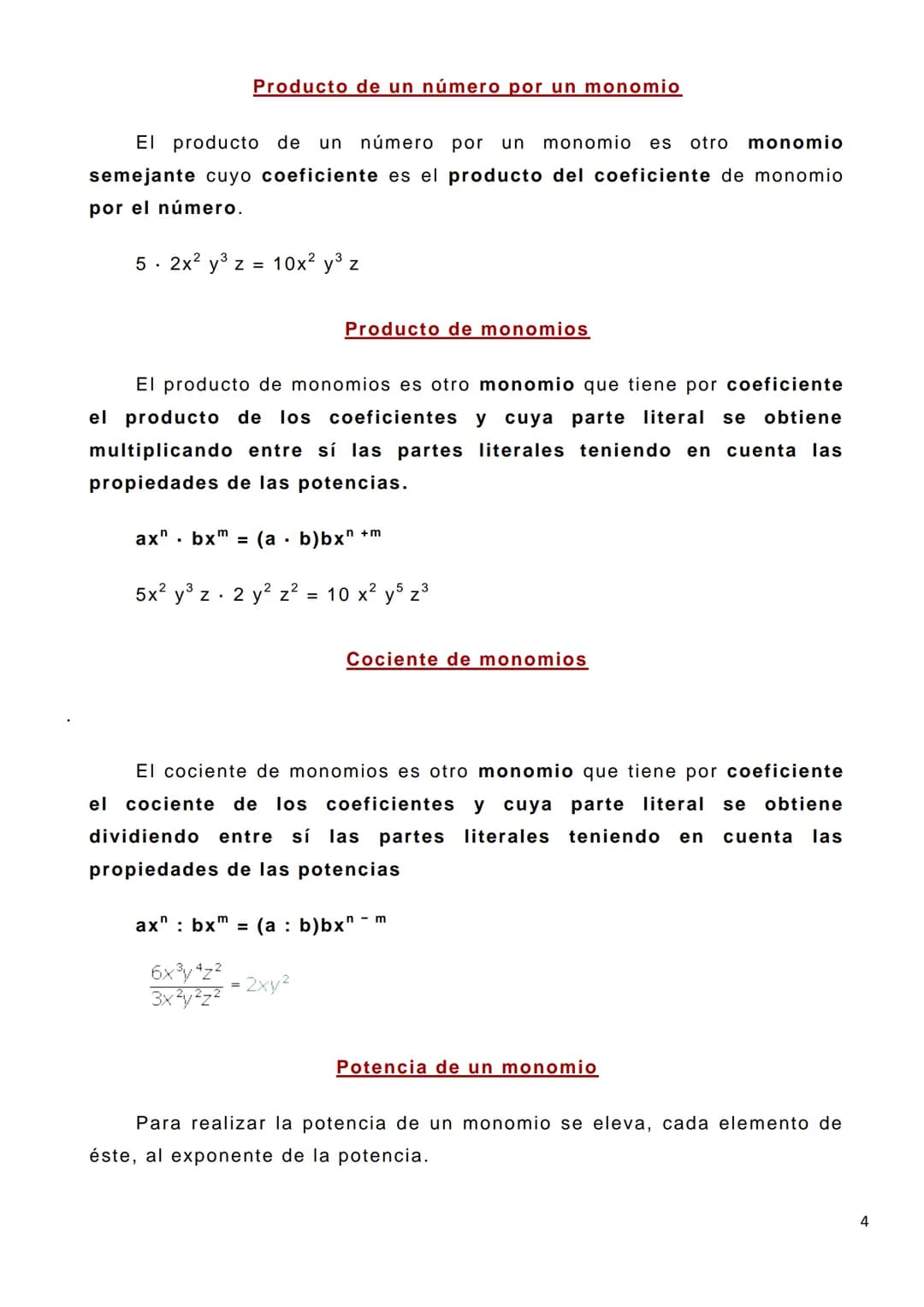 EXPRESIONES ALGEBRAICAS
Trabajar en álgebra consiste en manejar relaciones numéricas en
las que una o más cantidades son desconocidas. Estas
