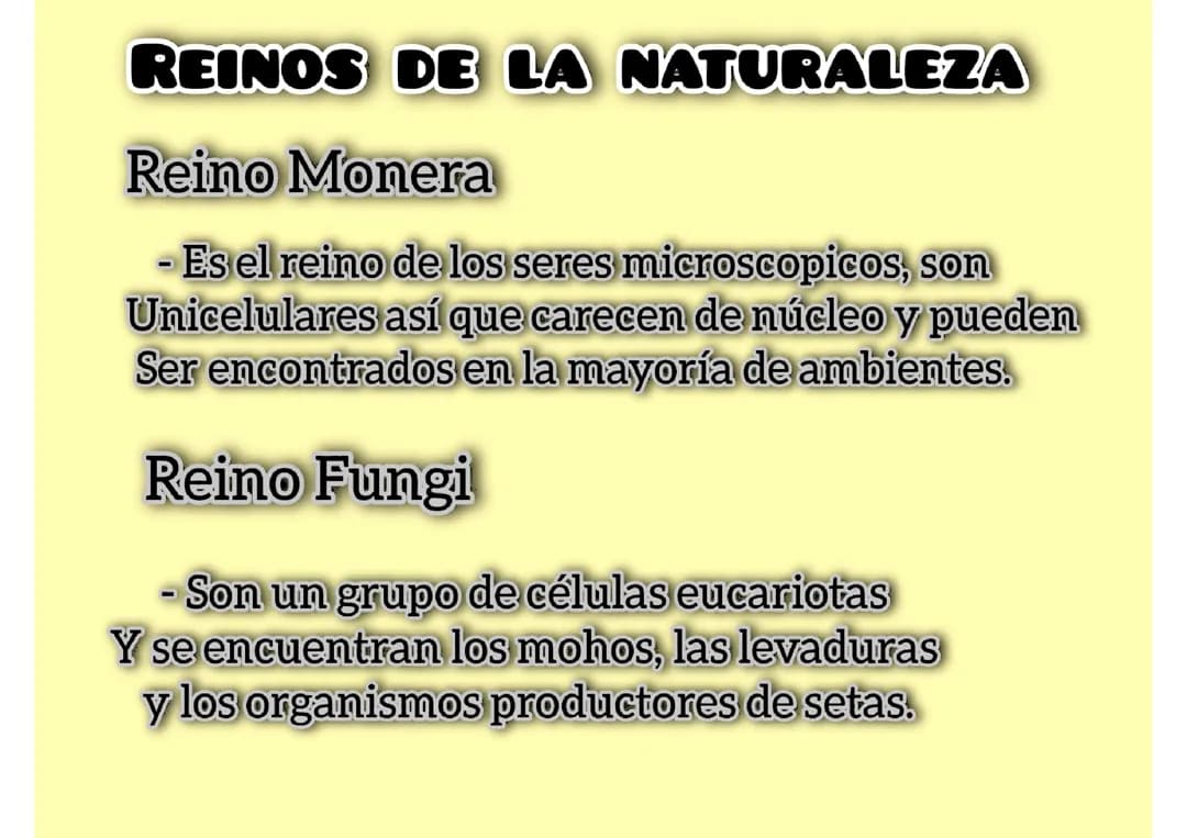 Reinos de la naturaleza 