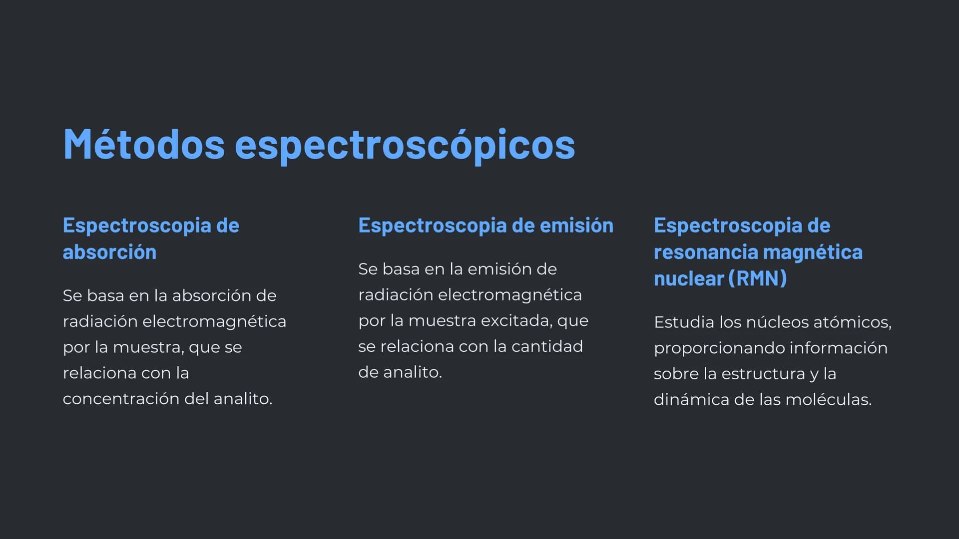 la química
analítica
La química analítica es un campo fundamental en la
ciencia que se centra en el estudio de la composición,
estructura y 