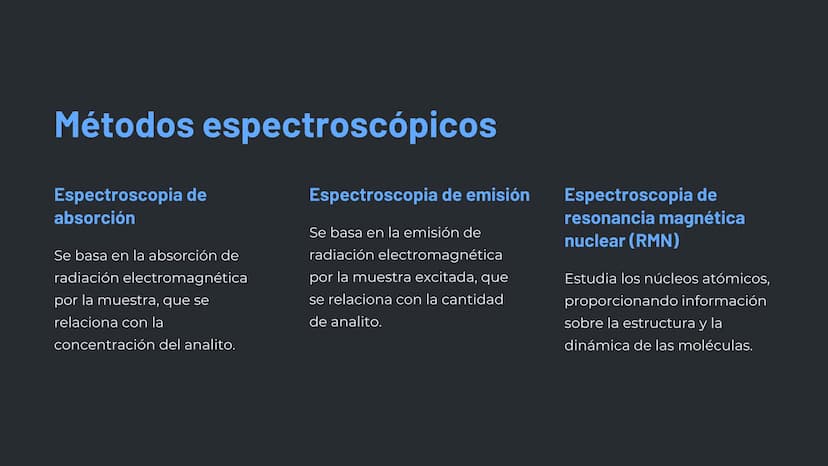la química
analítica
La química analítica es un campo fundamental en la
ciencia que se centra en el estudio de la composición,
estructura y 
