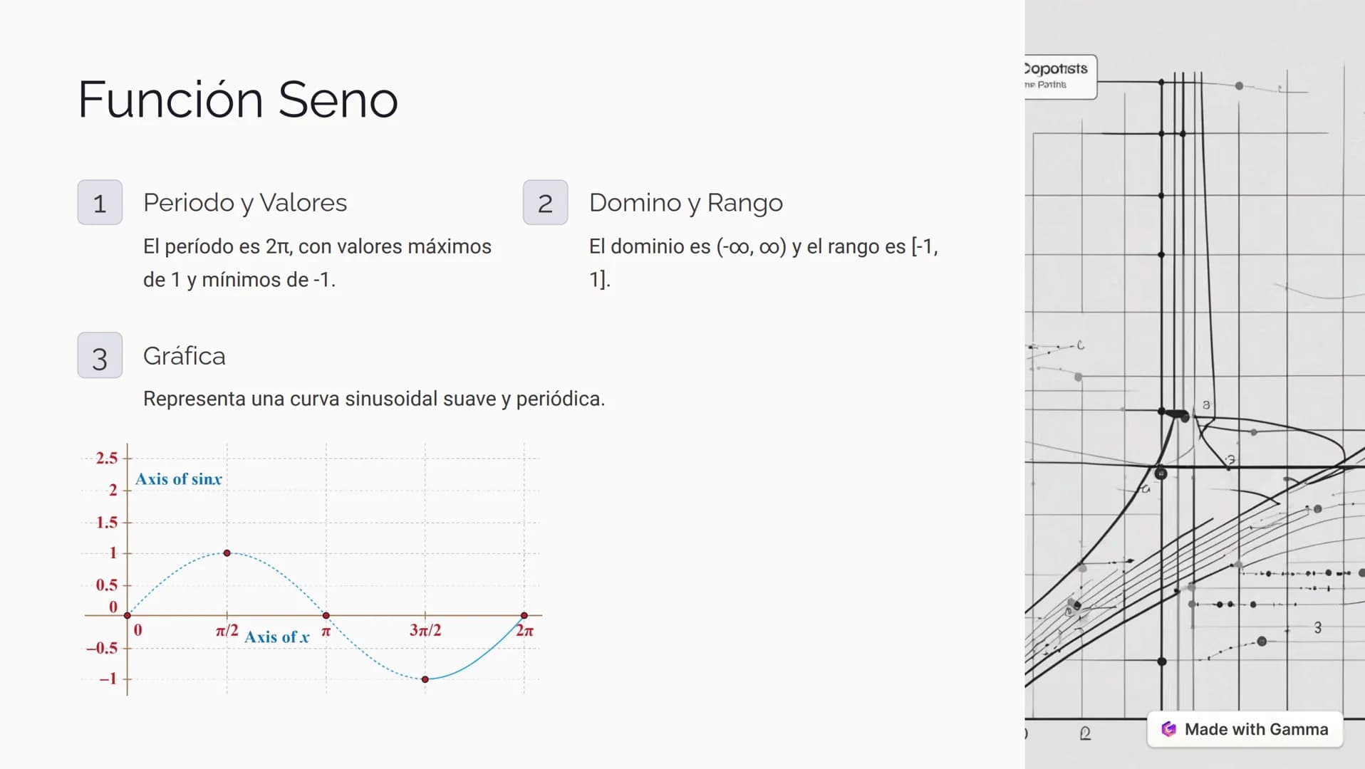 Funciones
Trigonométricas
Las funciones trigonométricas son relaciones entre los ángulos y los lados
de un triángulo. Se utilizan para model