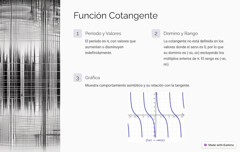 Funciones
Trigonométricas
Las funciones trigonométricas son relaciones entre los ángulos y los lados
de un triángulo. Se utilizan para model