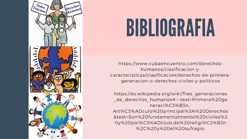 sto
DERECHOS DE
PRIMERA GENERACION
Tambien llamados Derechos Civiles
Y
Políticos
2
N QUE SON LOS DERECHOS DE
PRIMERA GENERACION
Los derechos