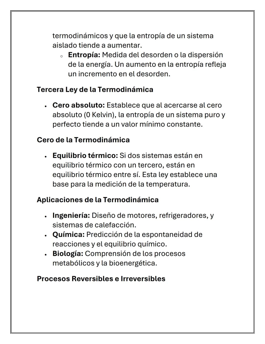 Termodinámica
La termodinámica es la rama de la física que estudia los
efectos de los cambios de temperatura, presión y
volumen en los siste