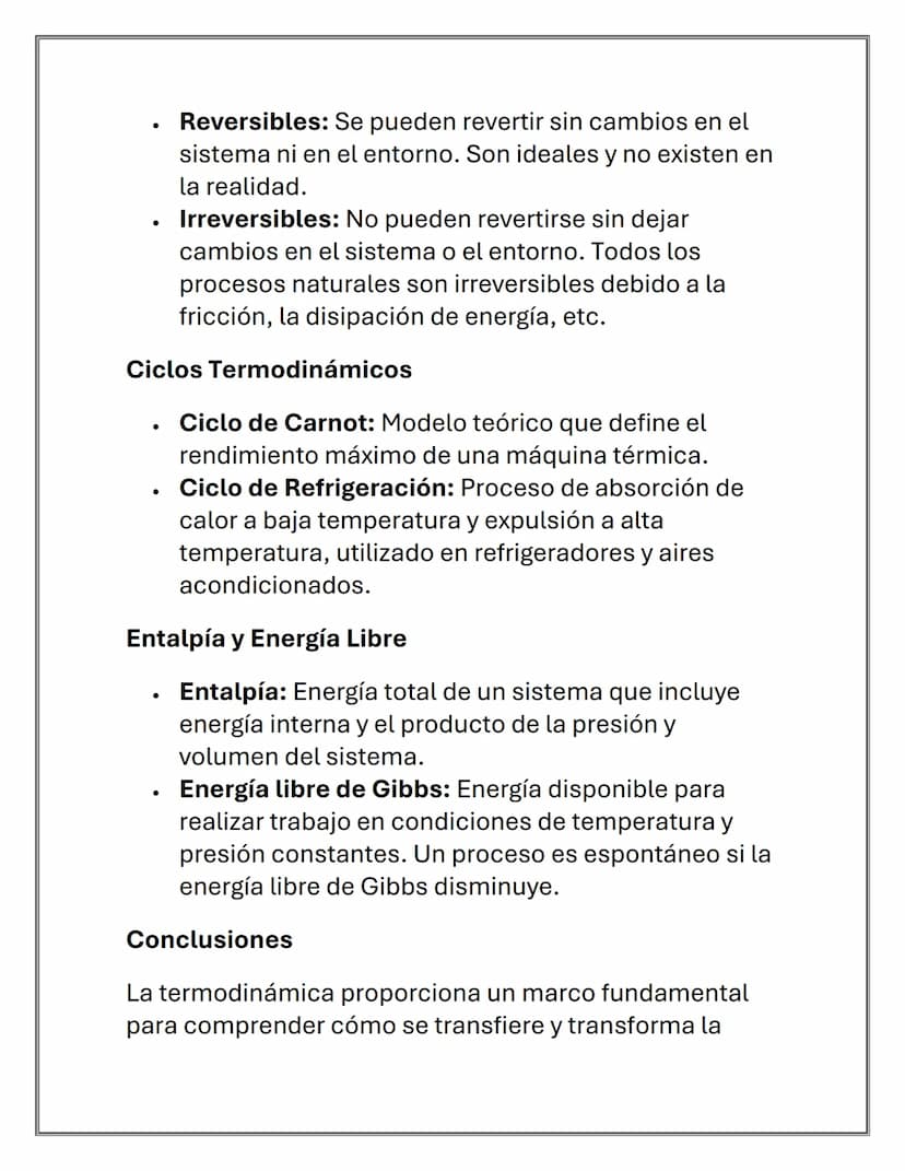 Termodinámica
La termodinámica es la rama de la física que estudia los
efectos de los cambios de temperatura, presión y
volumen en los siste
