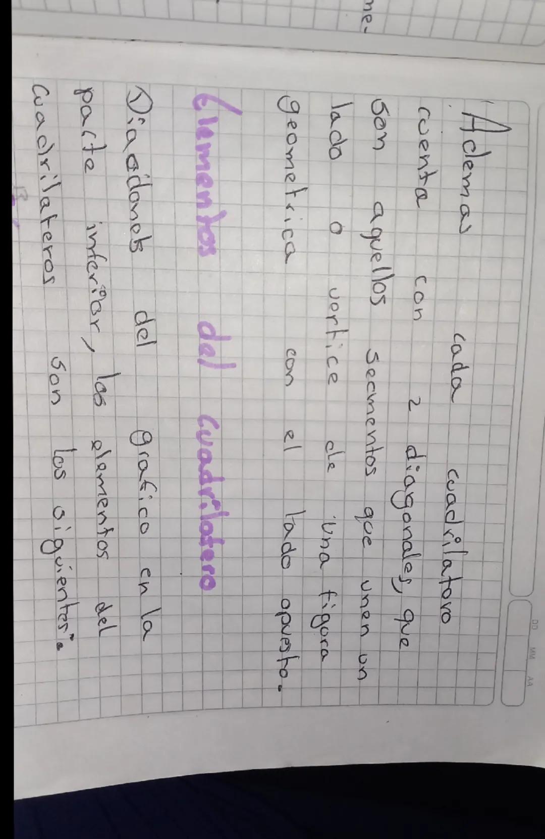 # Cuadrilatero

60 una figura geometrica ea pecialm
nte un poligono Contermodo por 4
lados, watro angulbs y cuatro vertices.
labe Señalar qu