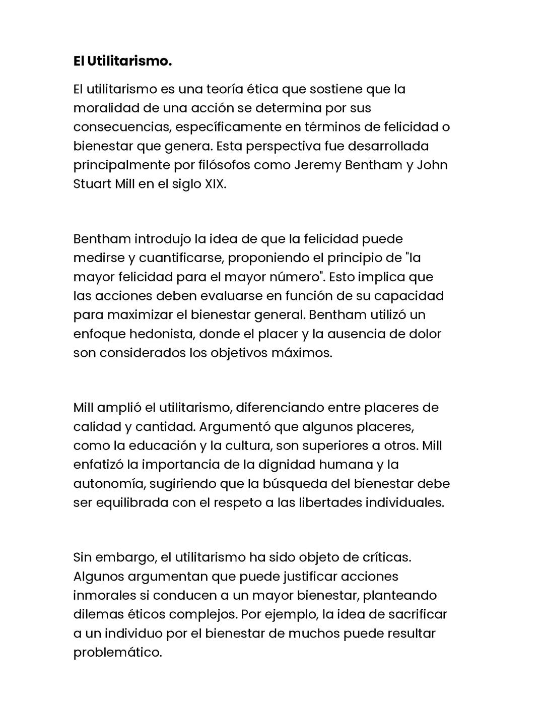 Comprendiendo el Utilitarismo: Una Introducción Completa