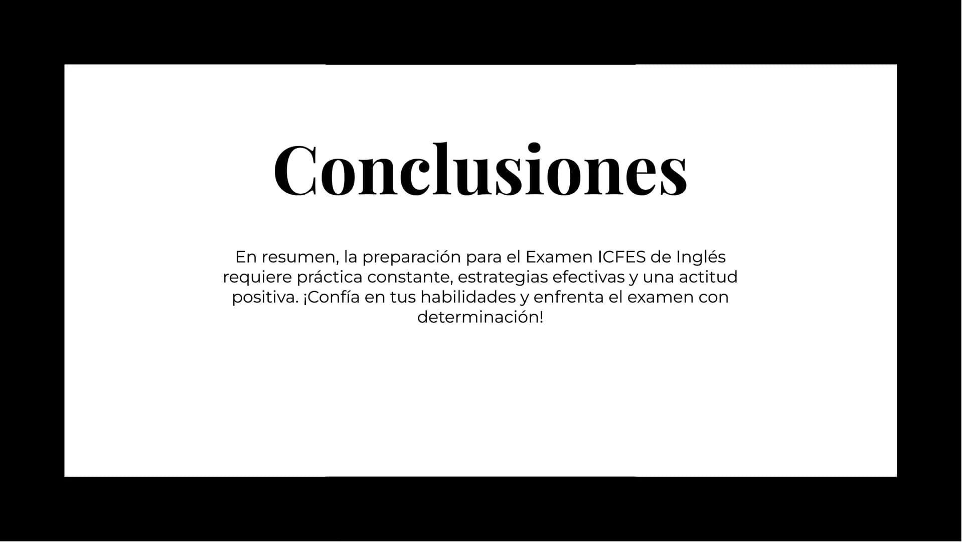 Preparación
para el Examen
ICFES de Inglés Introducción
En esta presentación, aprenderás estrategias
para prepararte para el Examen ICFES de