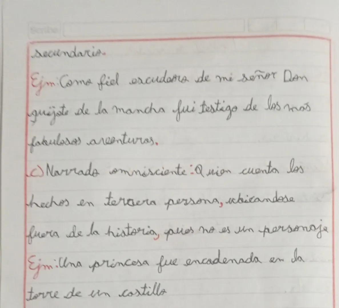 05
Tipos de narrador
¿Quien es el narrador-a?
El narrador es la persons que cuenta, narra
la historia.
¿Cuántos tipos de narrador existen?
E