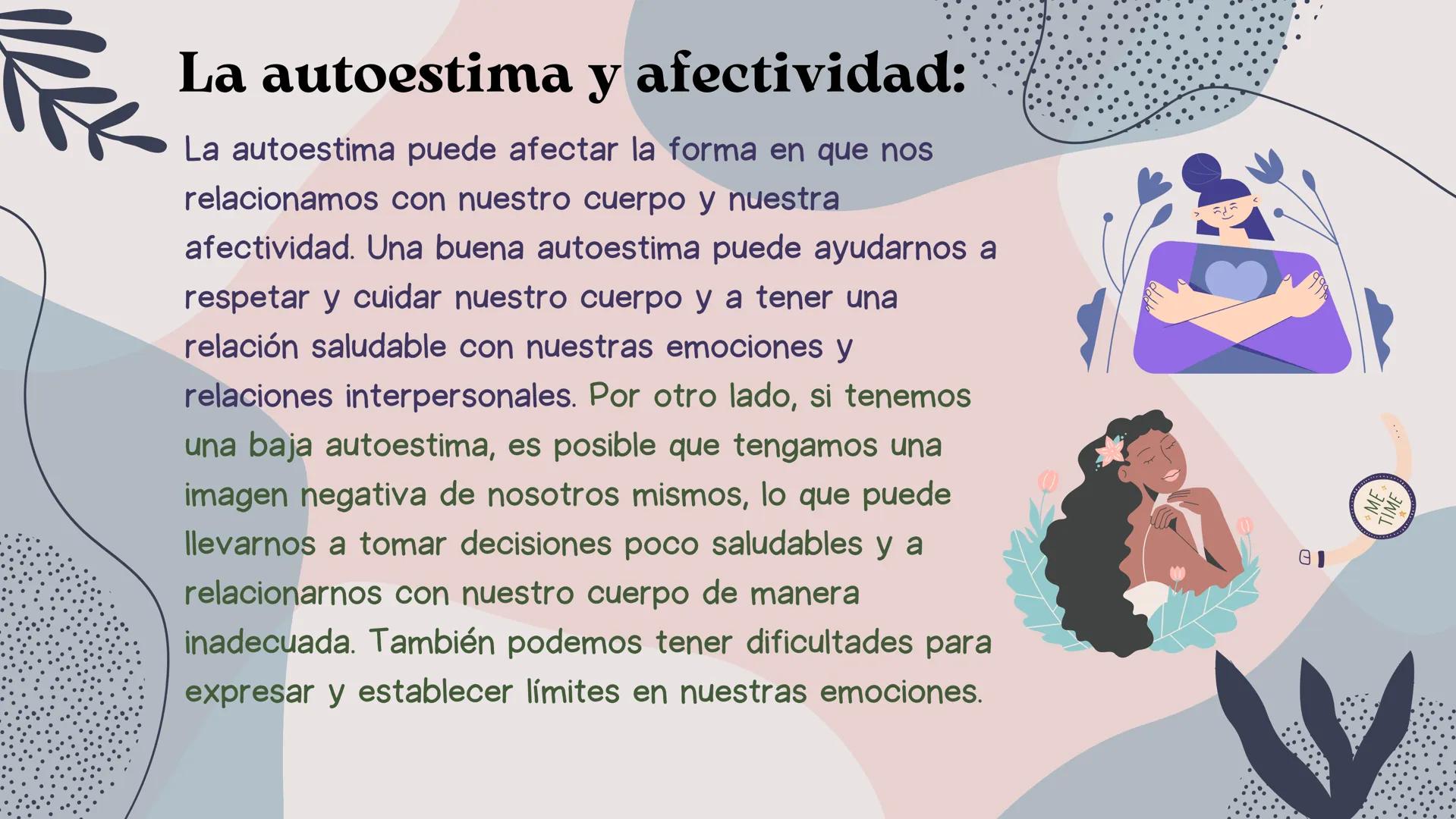 Afectividad
¿Qué es?
La afectividad se refiere a la capacidad de
sentir emociones y de expresarlas en
diferentes situaciones de la vida coti