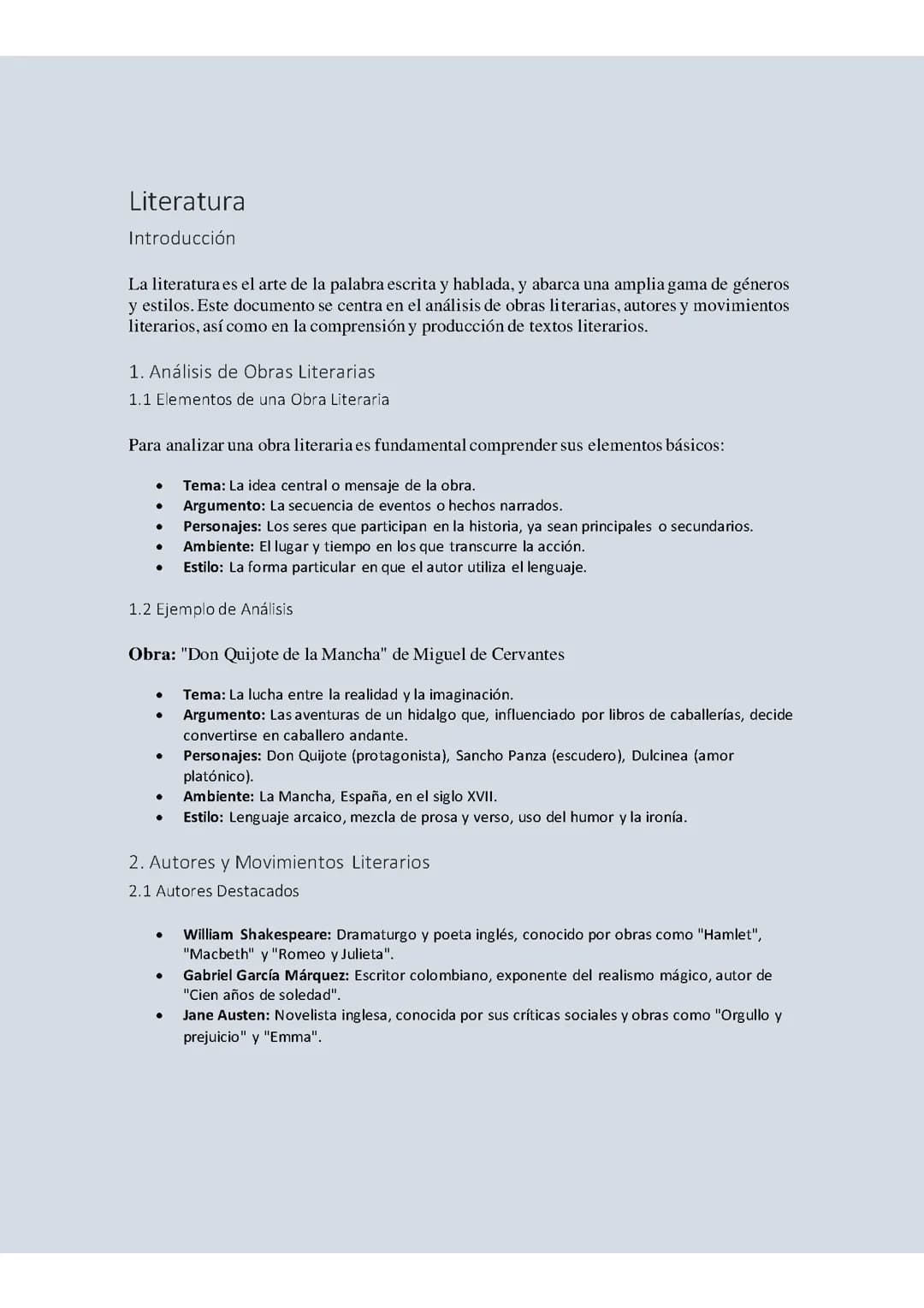Literatura