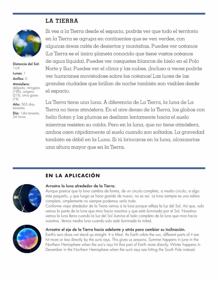 8 TINYBOP
MANUAL DEL
EL SISTEMA SOLAR El Sistema Solar es grande,
REALMENTE grande. Le tomó 36
años a la sonda espacial Voyager de
la NASA l