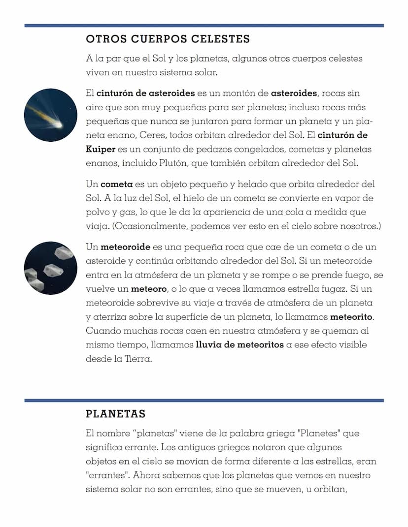 8 TINYBOP
MANUAL DEL
EL SISTEMA SOLAR El Sistema Solar es grande,
REALMENTE grande. Le tomó 36
años a la sonda espacial Voyager de
la NASA l