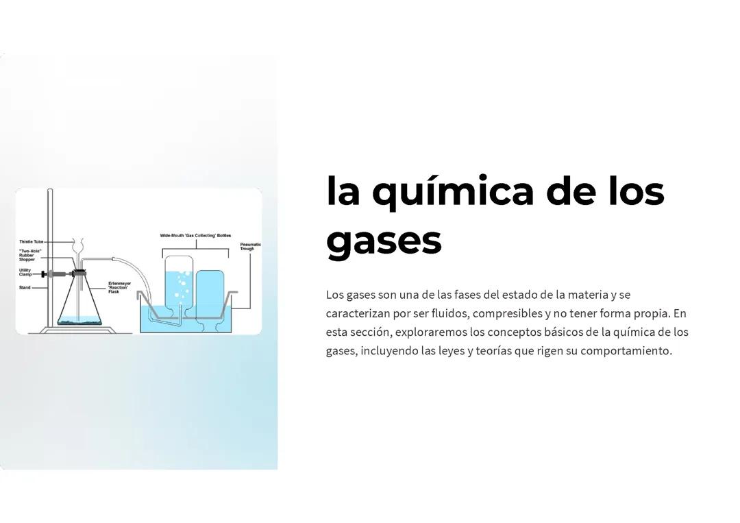 Química de los gases