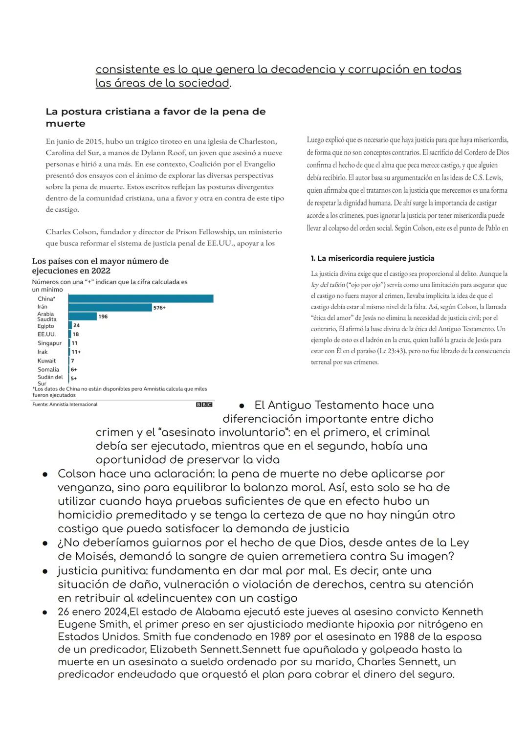 Pena De muerte

Relación entre culpabilidad y pena
Se conoce que el ser humano tiene una libertad y una dignidad que
debe ser protegida
El d