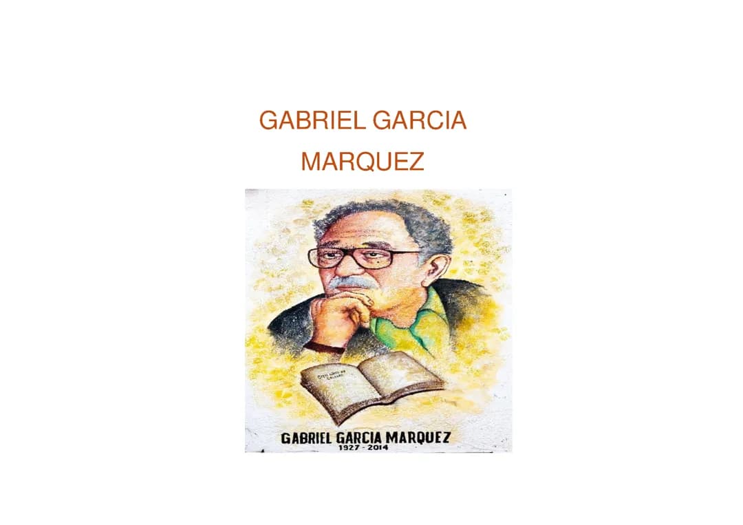 Biografía de Gabriel García Márquez 
