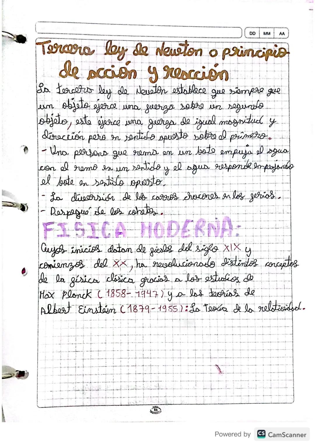 Jueves 09 Febrero 2023
DD
202
MM
Física clásica: objetos mayores al átomo y
velocidades menores a la luz.
Fisica Moderna: objetos menores al