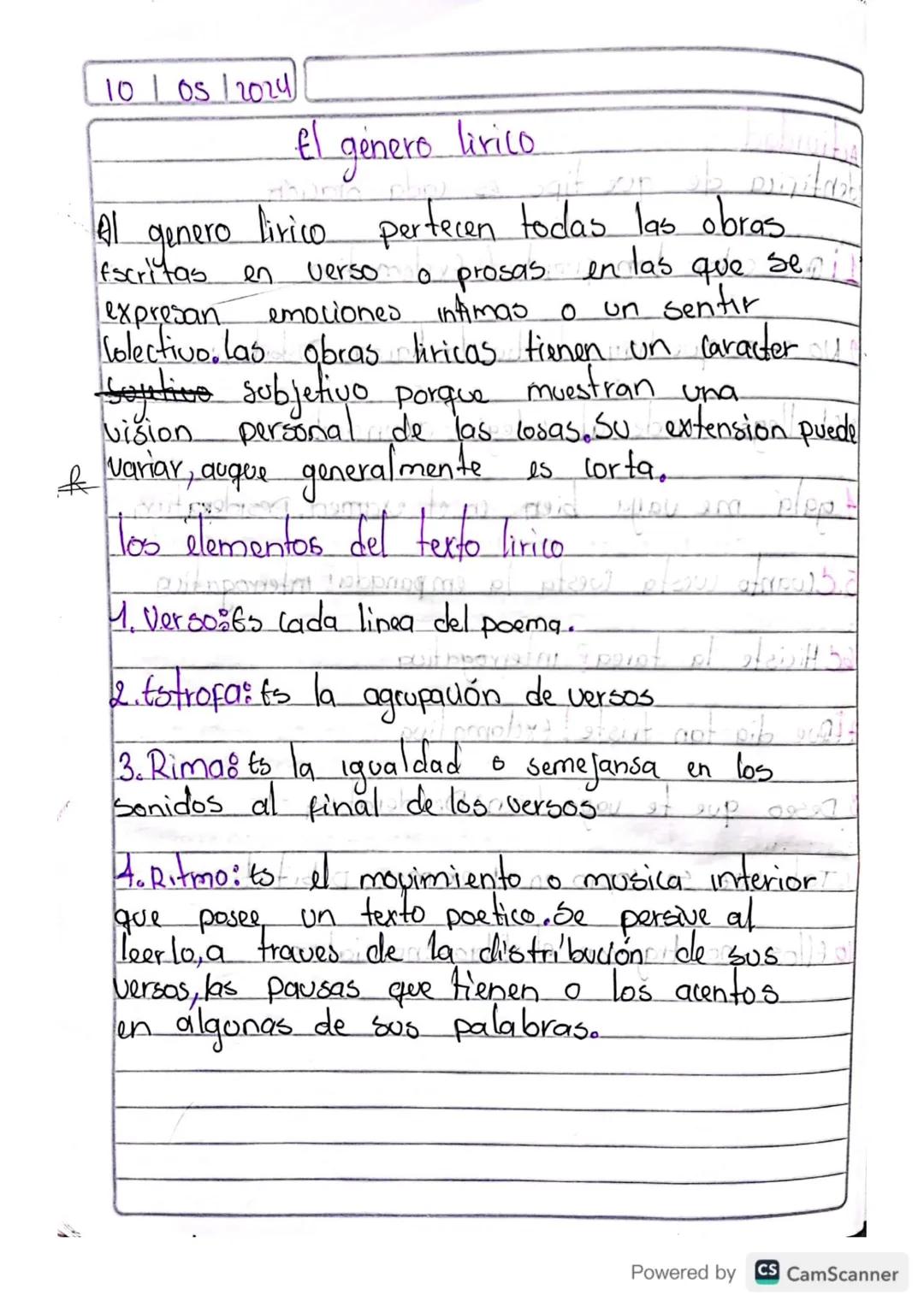 10/05/2024
genero
El
Lirico
Al
genero
lirico perfecen todas las obras.
Escritas
en
en las que se
expresan
verso o prosas
emociones infimas 0