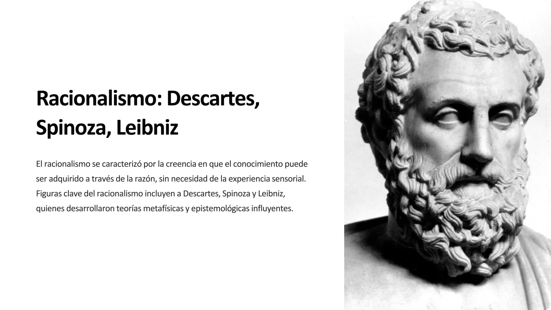 la filosofía moderna
La filosofía moderna se desarrolló a partir del siglo XVII, marcando un
cambio significativo en el pensamiento occident