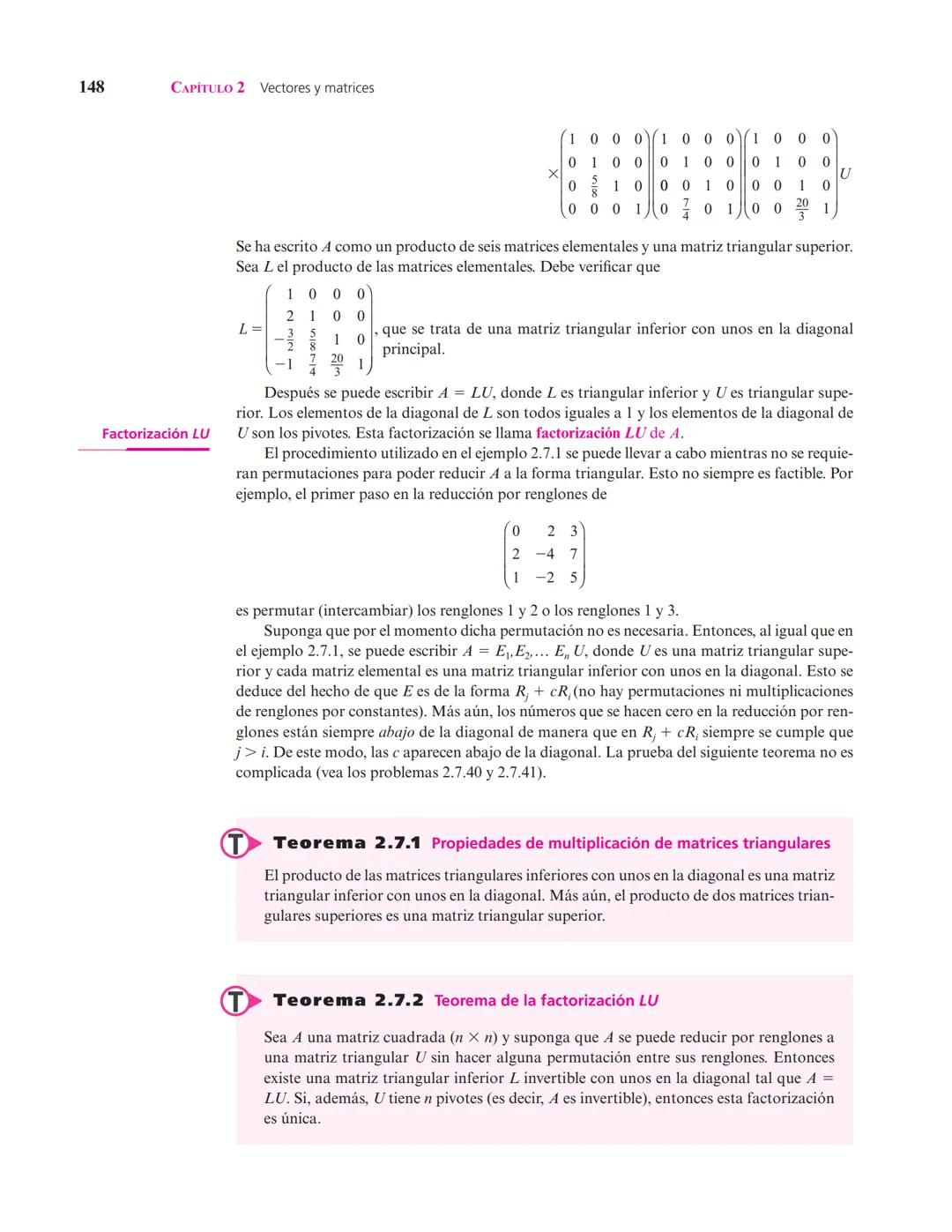 Capítulo
Vectores y matrices
2
▲ En el estudio de sistemas complejos, un objeto de interés son las redes formadas por elementos conectados e