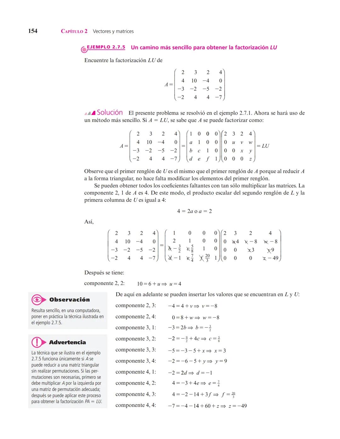 Capítulo
Vectores y matrices
2
▲ En el estudio de sistemas complejos, un objeto de interés son las redes formadas por elementos conectados e