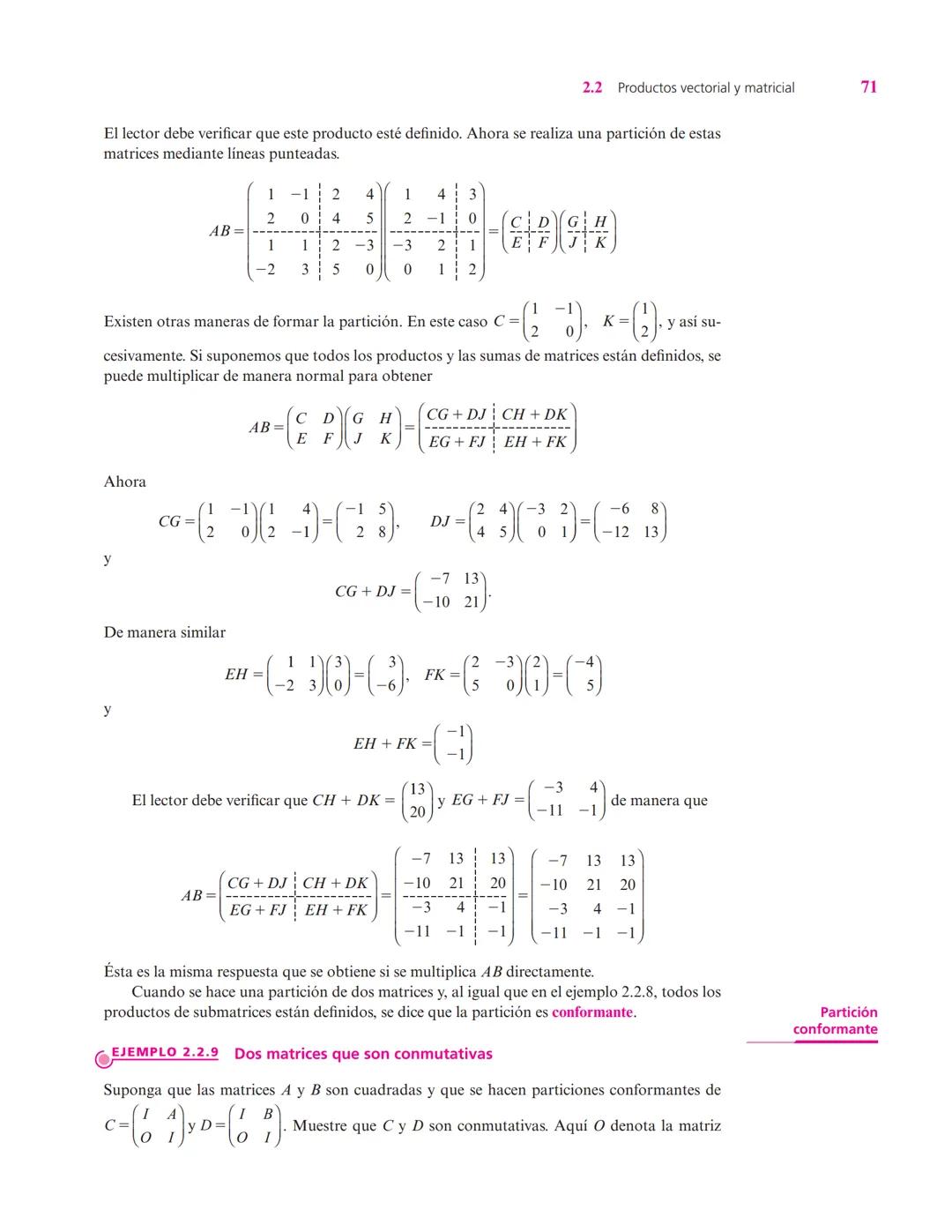 Capítulo
Vectores y matrices
2
▲ En el estudio de sistemas complejos, un objeto de interés son las redes formadas por elementos conectados e