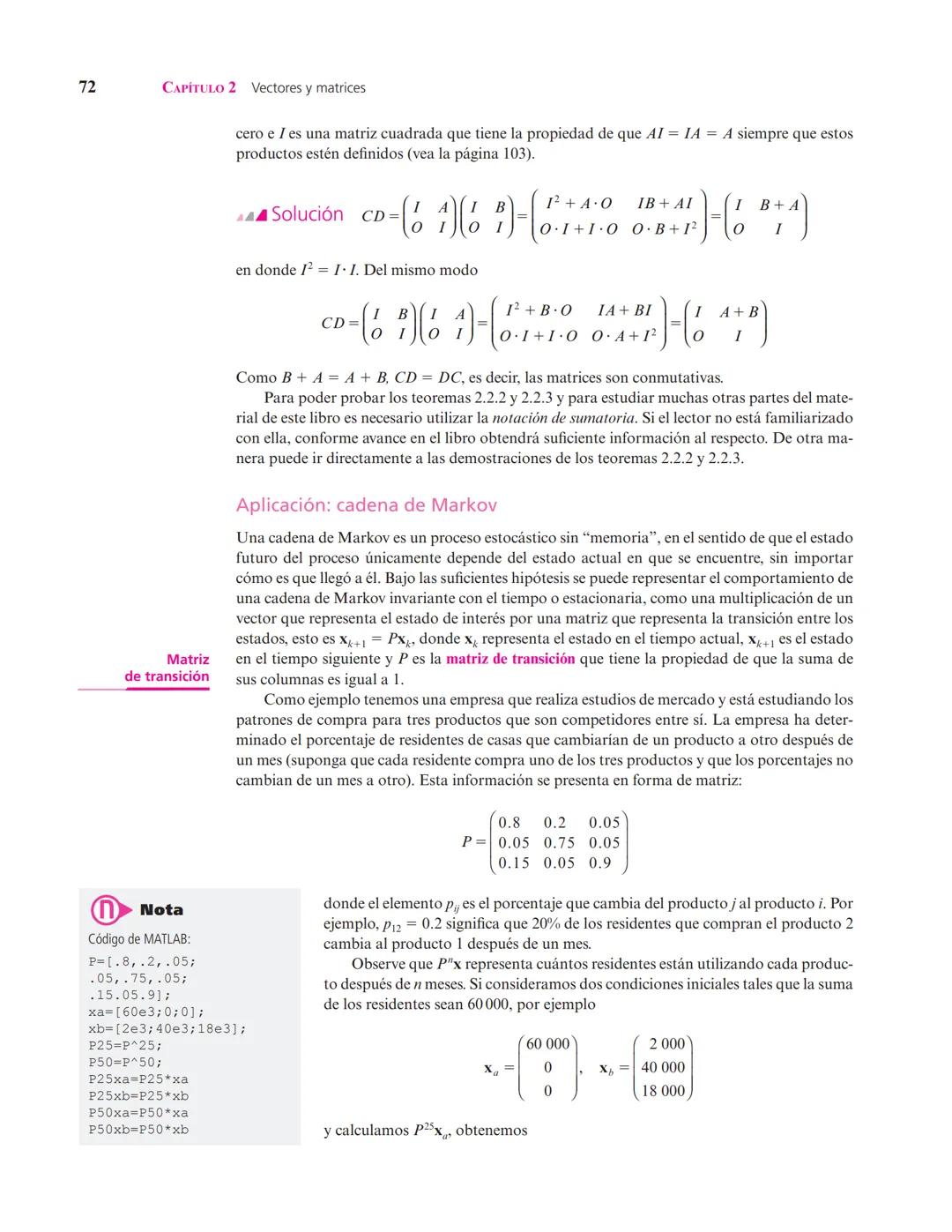 Capítulo
Vectores y matrices
2
▲ En el estudio de sistemas complejos, un objeto de interés son las redes formadas por elementos conectados e