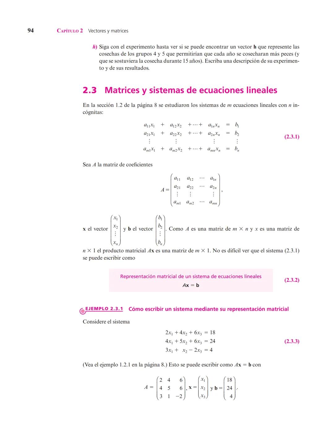Capítulo
Vectores y matrices
2
▲ En el estudio de sistemas complejos, un objeto de interés son las redes formadas por elementos conectados e