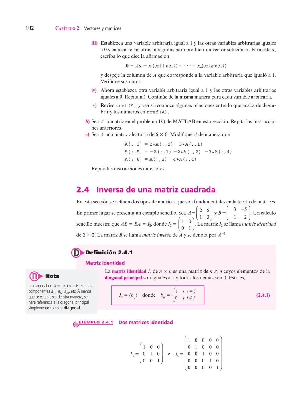 Capítulo
Vectores y matrices
2
▲ En el estudio de sistemas complejos, un objeto de interés son las redes formadas por elementos conectados e