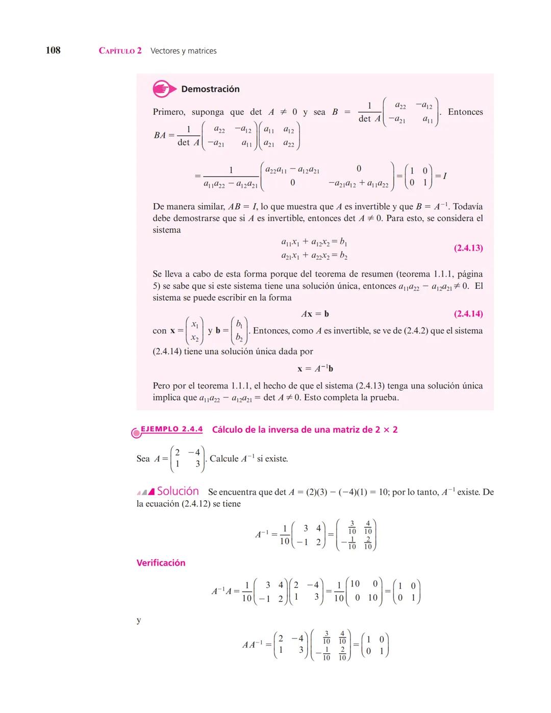 Capítulo
Vectores y matrices
2
▲ En el estudio de sistemas complejos, un objeto de interés son las redes formadas por elementos conectados e