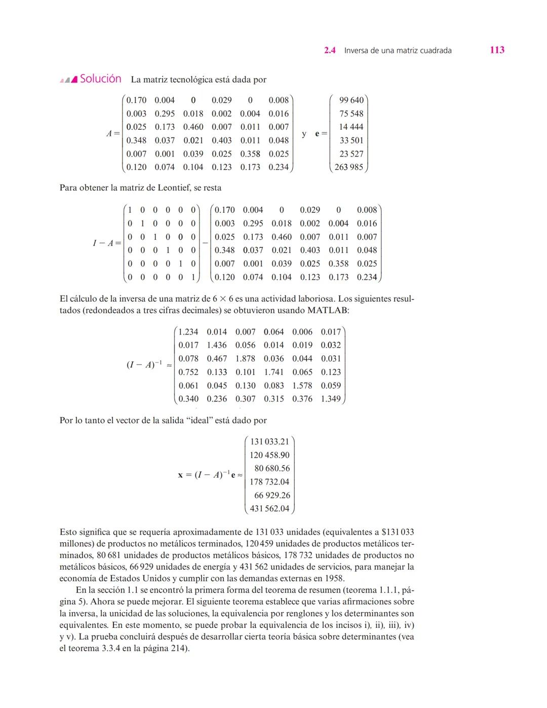 Capítulo
Vectores y matrices
2
▲ En el estudio de sistemas complejos, un objeto de interés son las redes formadas por elementos conectados e