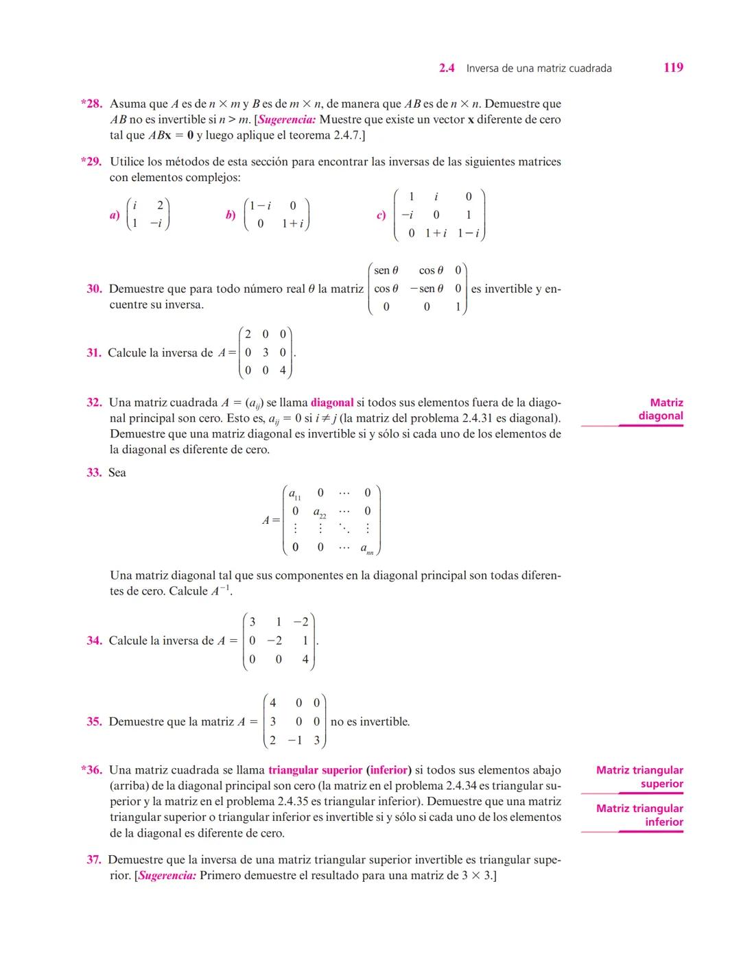 Capítulo
Vectores y matrices
2
▲ En el estudio de sistemas complejos, un objeto de interés son las redes formadas por elementos conectados e