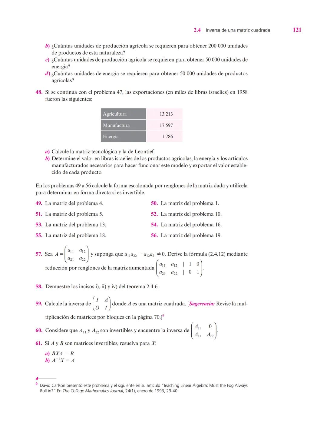 Capítulo
Vectores y matrices
2
▲ En el estudio de sistemas complejos, un objeto de interés son las redes formadas por elementos conectados e