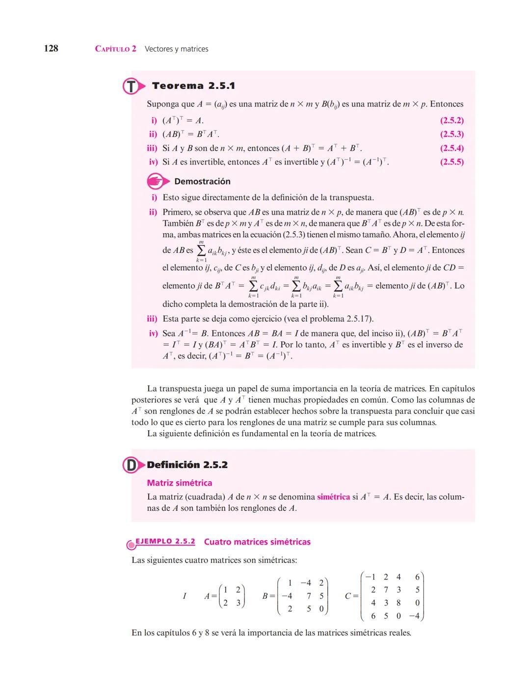 Capítulo
Vectores y matrices
2
▲ En el estudio de sistemas complejos, un objeto de interés son las redes formadas por elementos conectados e
