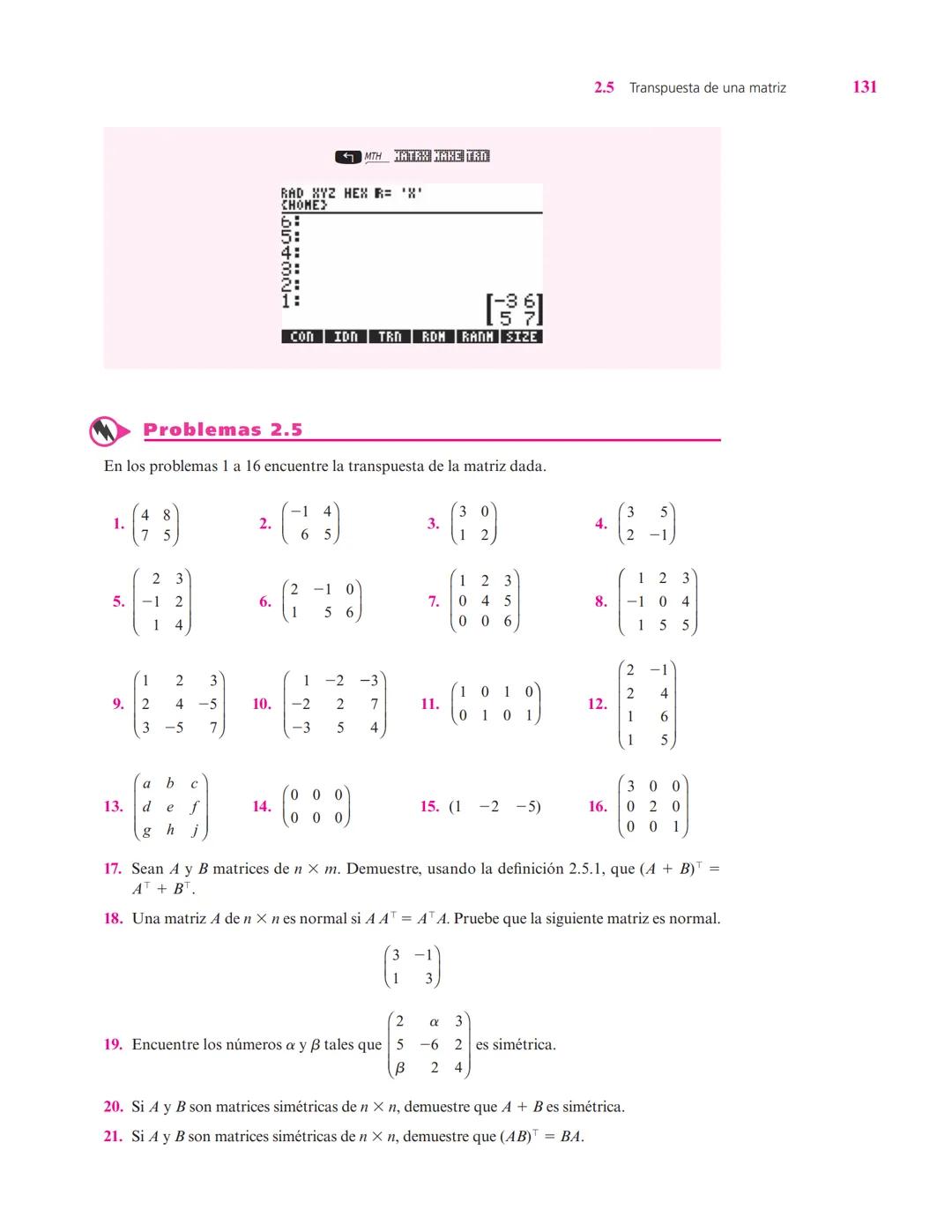Capítulo
Vectores y matrices
2
▲ En el estudio de sistemas complejos, un objeto de interés son las redes formadas por elementos conectados e