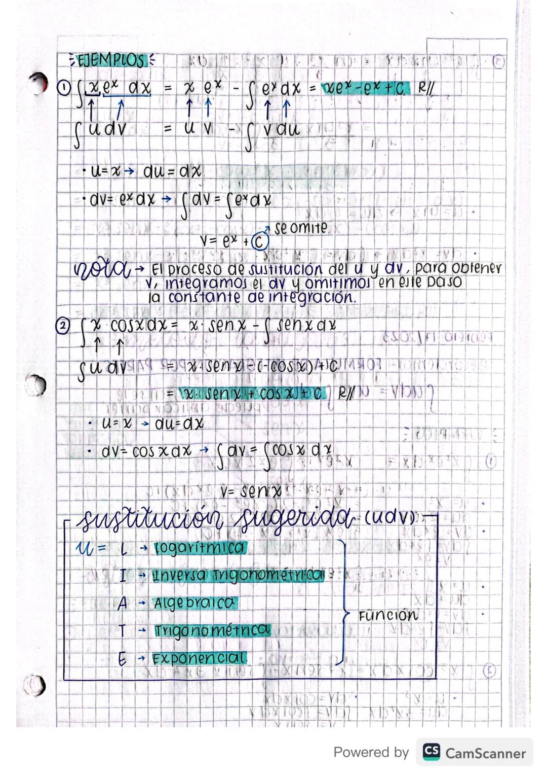 método de integración por partes
=
(f(x)· g(x) dx (1 f ( x ) d x · f g ( x ) d x
x2 dx =
S
x x d x = s x x x S x x x
= X +ORespuesta
3
Corre