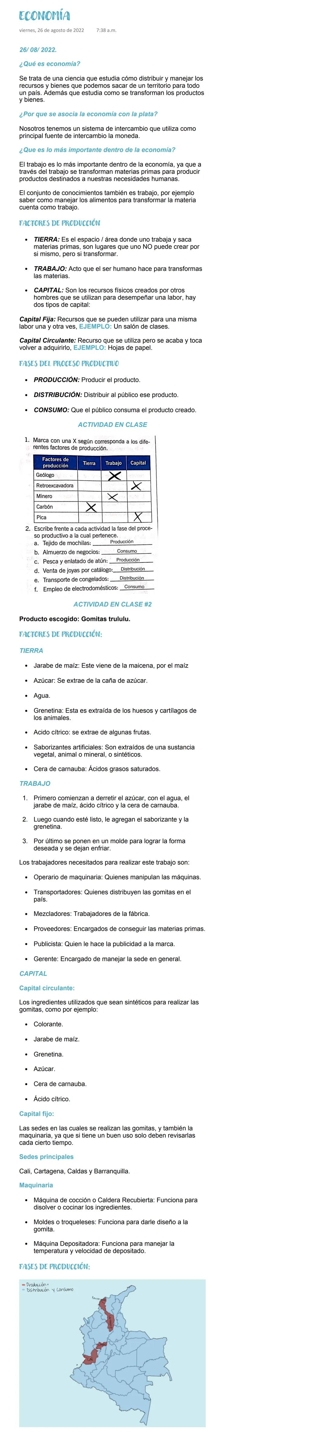 ECONOMÍA
viernes, 26 de agosto de 2022
7:38 a.m.
26/08/2022.
¿Qué es economía?
Se trata de una ciencia que estudia cómo distribuir y manejar