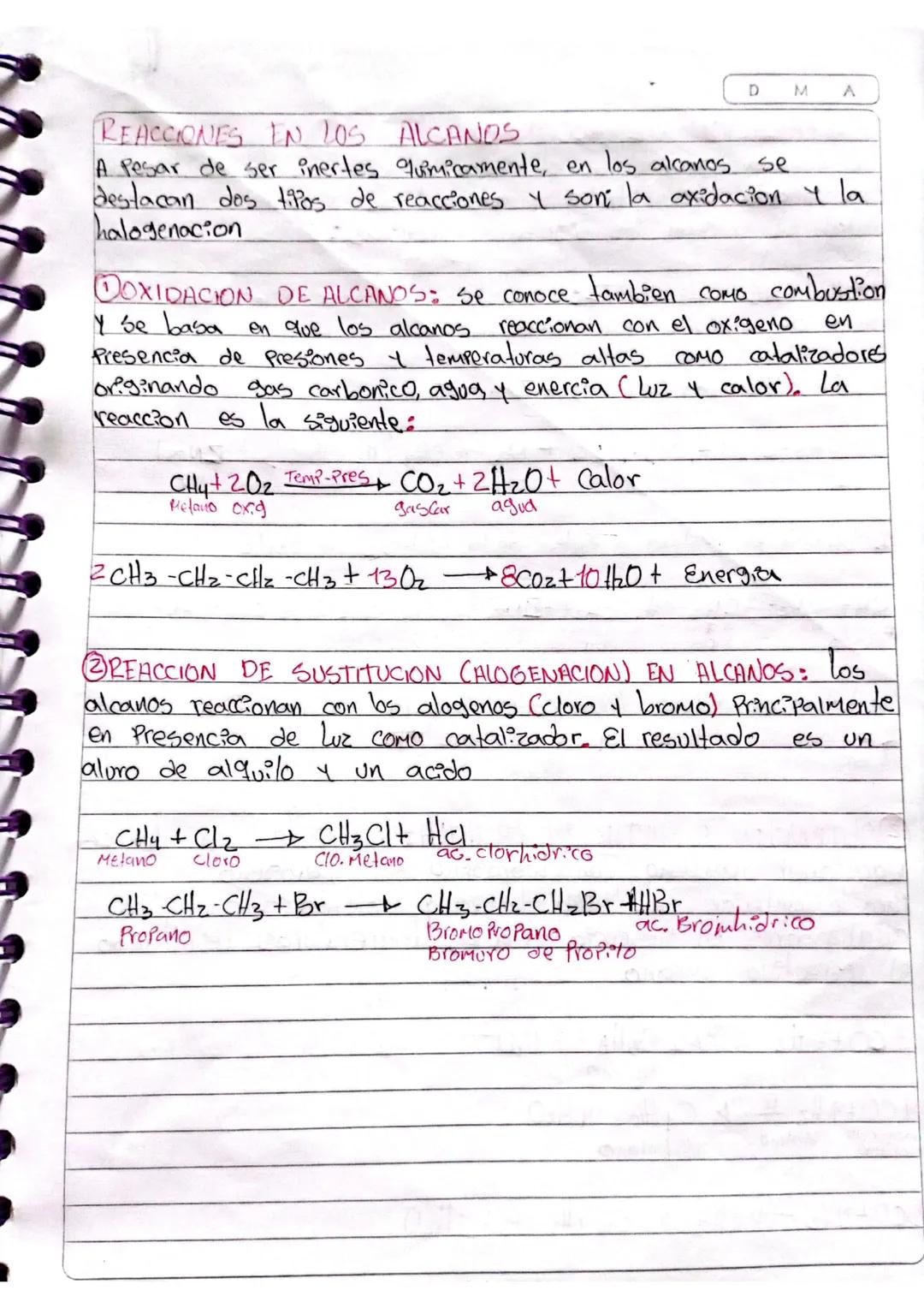 ALCANOS: -1
en
el
Su Principal caracteristica es la de tener un enlace darbono
a Carbono. Son los que mayor se encuentran
Petroleo, Y Su For