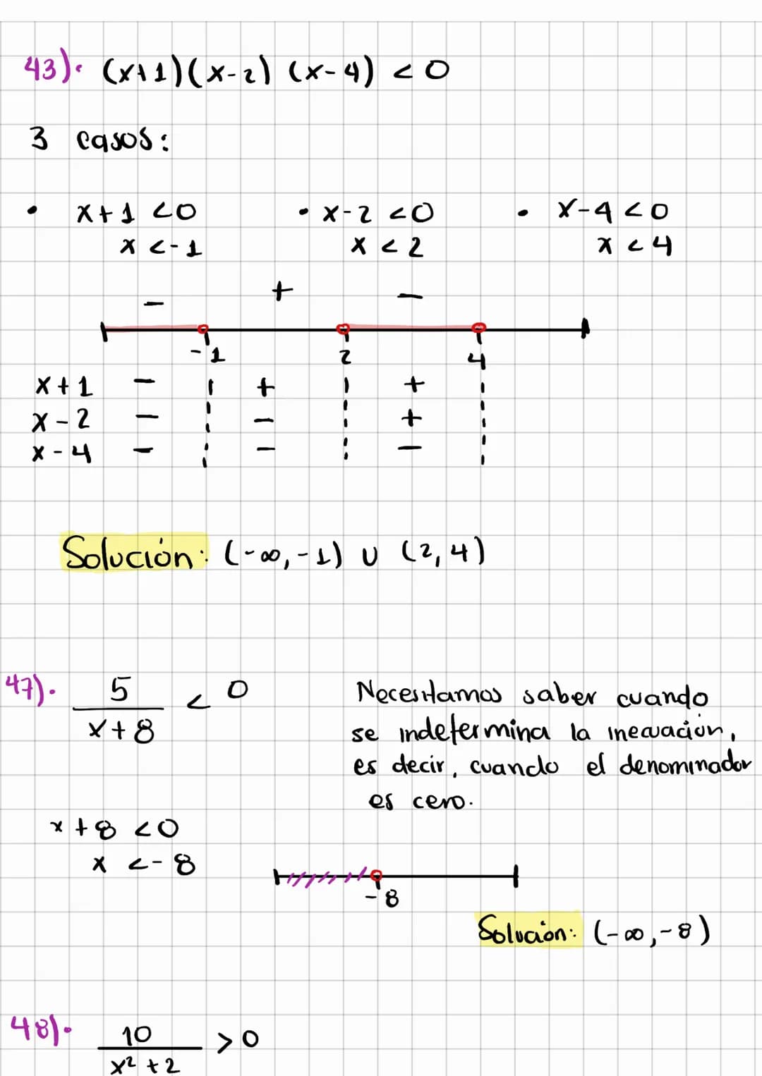TALLER INECUACIONES.
Ejercicios 1.1:
- 7,9,11,12, 15, 17, 19,20,21, 23,30,34, 35, 37, 40, 43, 47,48,51,55.
En los problemas 7 a 14, escriba 