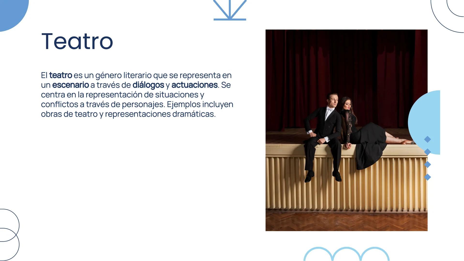 Dear Kyle,
I fu very lucky to
to hure r
I Love talking you.
Explorando los
Géneros Literarios:
Narrativa, Poesía y
Teatro Introducción
Bienv