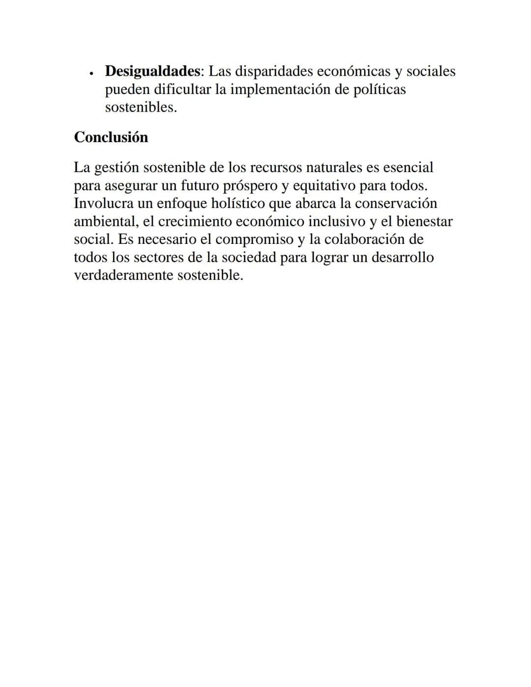 Recursos Naturales y
Sostenibilidad
1. Introducción a los Recursos Naturales
Los recursos naturales son materiales y componentes que se
encu