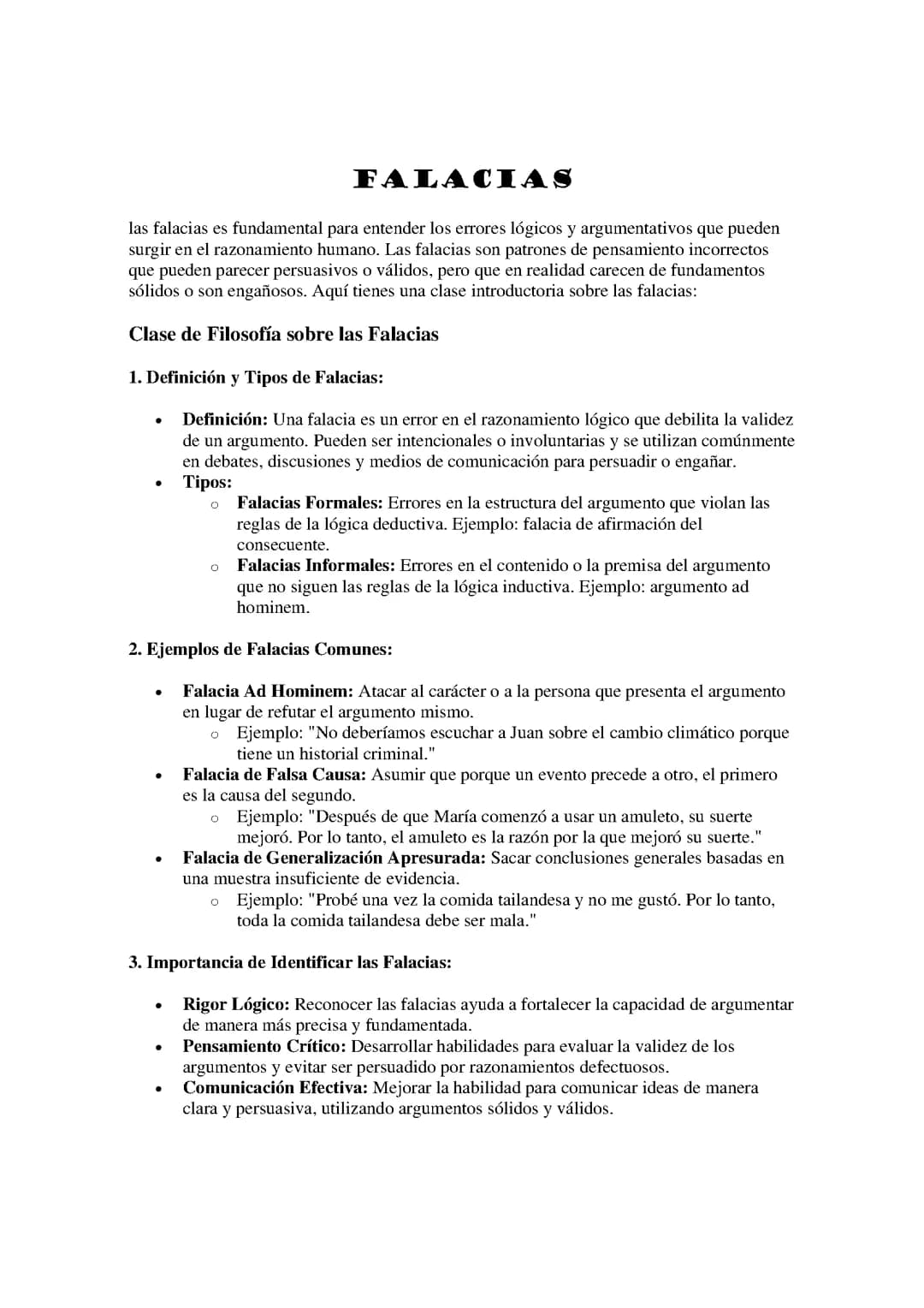 falacias