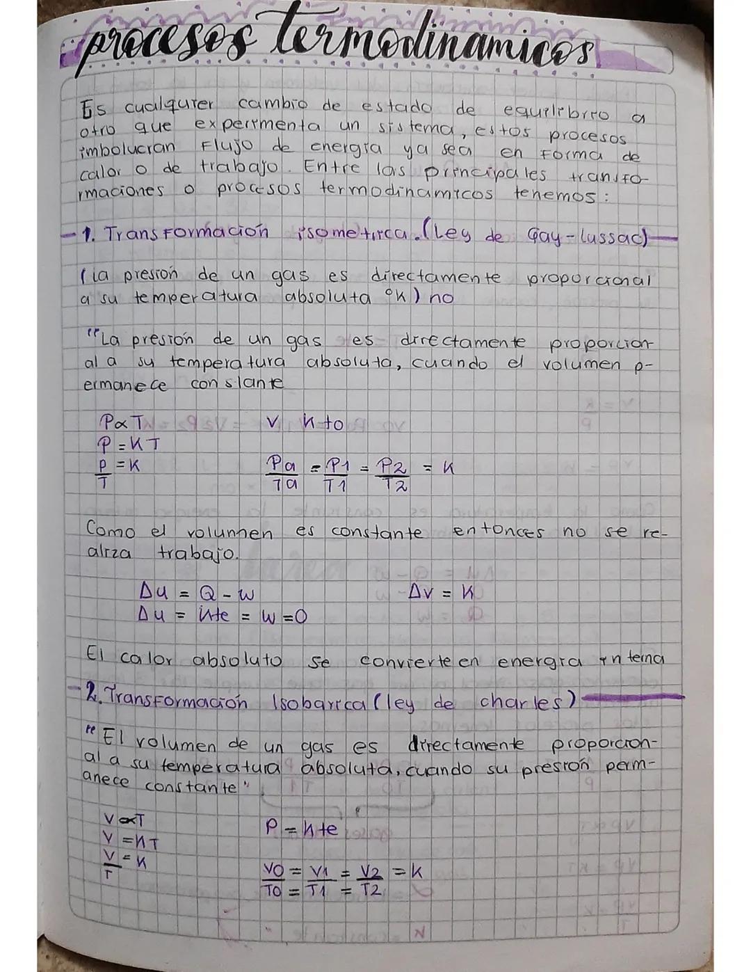 # proceses termodinamiass

Es cualquier cambio de estado de equilibrro a
otro que experimenta un sistema, estos procesos
imbolucran Flujo de