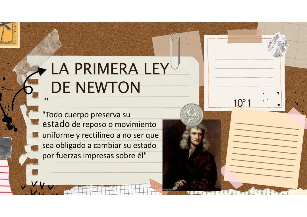 Primera ley de newton 