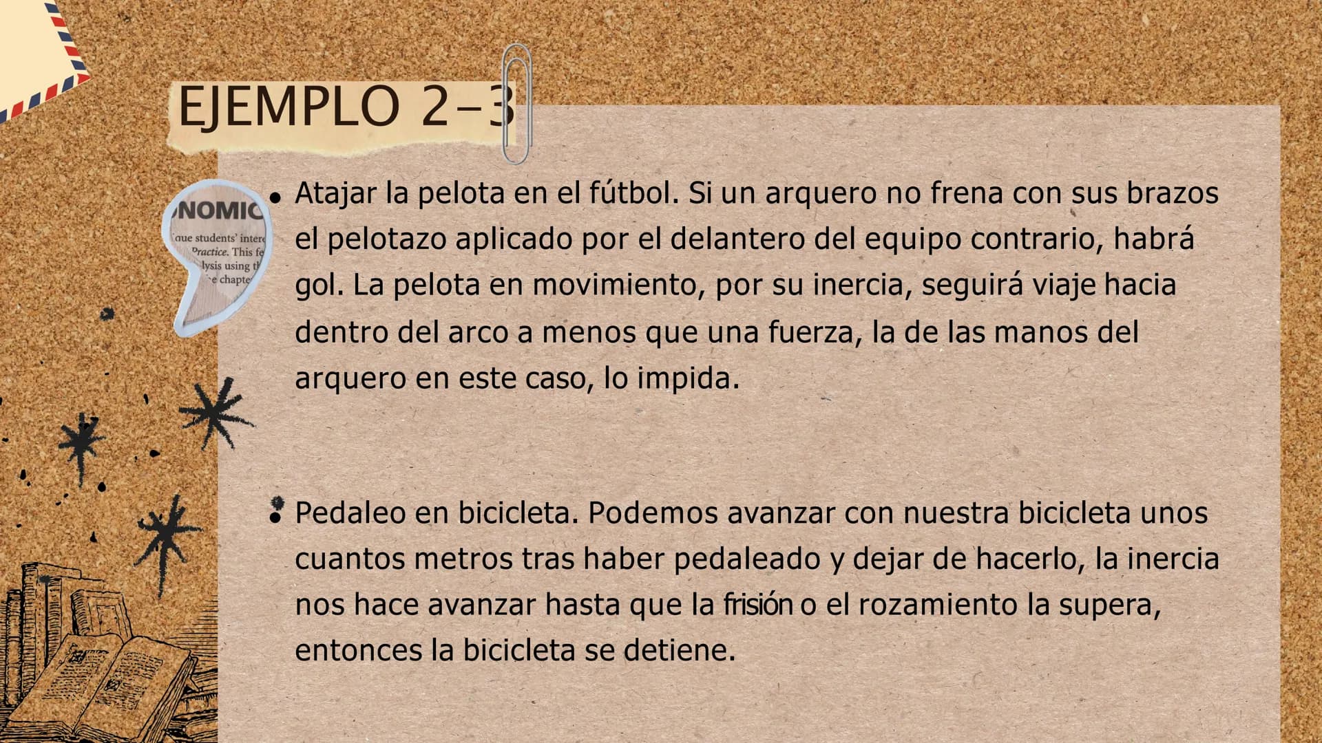 II
LA PRIMERA LEY
DE NEWTON
"Todo cuerpo preserva su
estado de reposo o movimiento
uniforme y rectilíneo a no ser que
sea obligado a cambiar