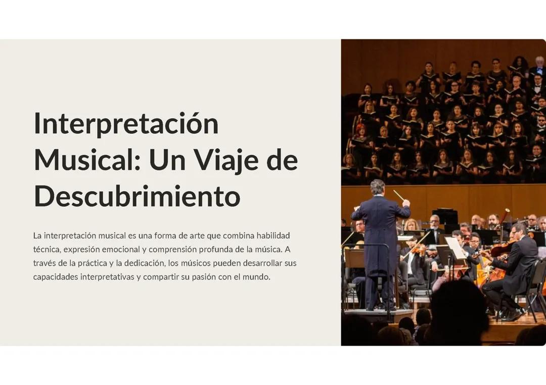 Interpretación Musical