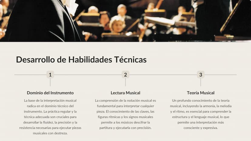 Interpretación
Musical: Un Viaje de
Descubrimiento
La interpretación musical es una forma de arte que combina habilidad
técnica, expresión e